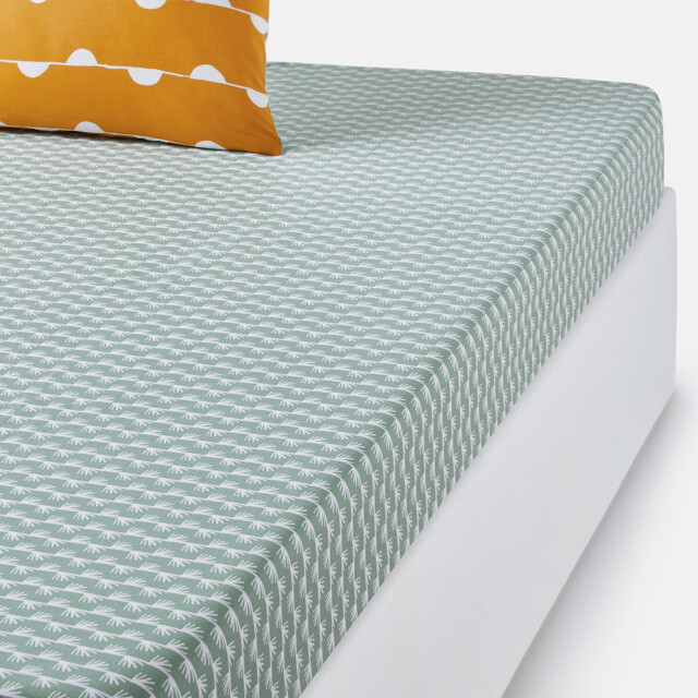 Irun Graphic 100% Cotton Fitted Sheet