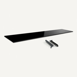 Archivita XL Shelf W110 X D35cm Glass + Brackets