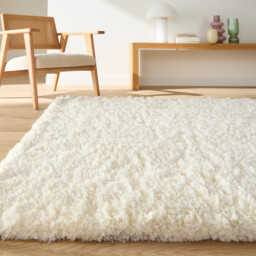 Albia Shaggy Wool Effect Rug - thumbnail 1