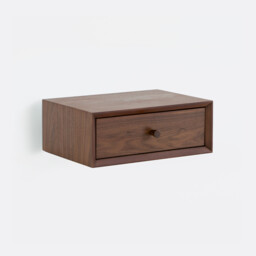Quilda Wall Bedside Table Shelf with 1 Drawer