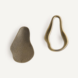 Set of 2 Orp Bronze-Coloured Coat Hooks - thumbnail 1