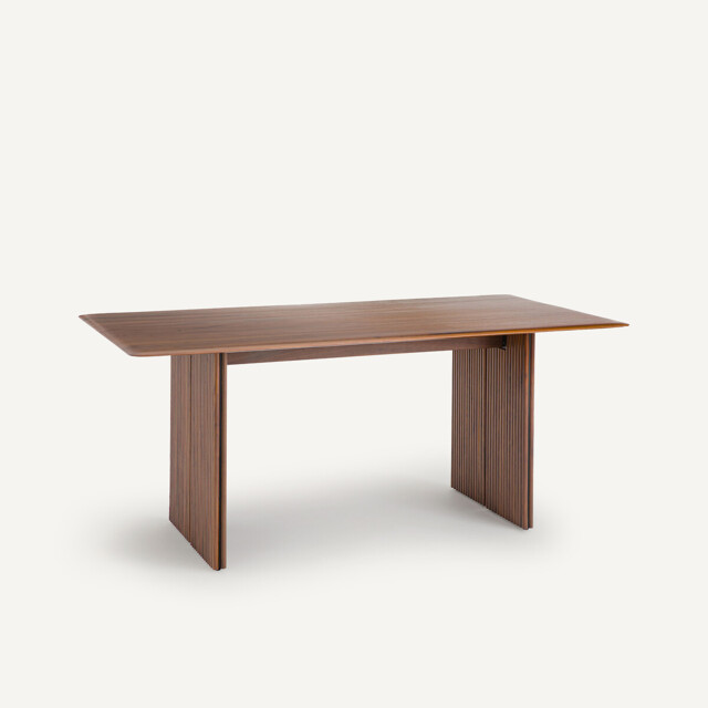 Minela Solid Walnut and Veneer Table L180cm - image 1