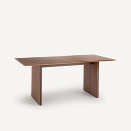 Minela Solid Walnut and Veneer Table L180cm - thumbnail 1
