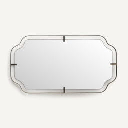 Eyleen Iron Gunmetal 1930's Style Mirror, Height 110cm - thumbnail 4