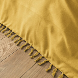 Nedo Fringed Cotton Bedspread - thumbnail 3