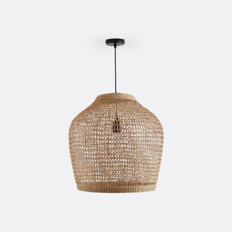 Makita 50cm Diameter Woven Grass Ceiling Light - thumbnail 4
