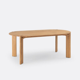 Elmo 6-8 Seater Dining Table in Solid Oak - thumbnail 3