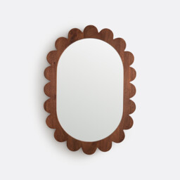 Fleora Mango Wood Mirror - thumbnail 1
