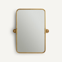 Cassandre Rectangular Pivoting Mirror H75.5cm