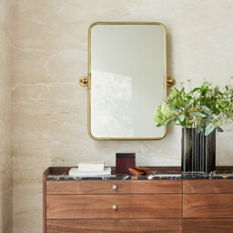Cassandre Rectangular Pivoting Mirror H75.5cm - thumbnail 2