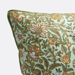 Shandira Block Print Cotton Cushion Cover - thumbnail 4
