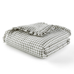 Georgette Gingham 100% Cotton Quilted Child's Bedspread - thumbnail 3