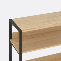 Hiba Serving Trolley with Casters - thumbnail 3