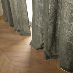 Private Washed Linen Curtain with Loops - thumbnail 3