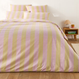 Tamori Amber/Mauve Duvet Cover in Cotton - thumbnail 2
