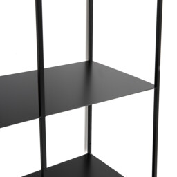 Parallel Steel Wall-Mounted Bookcase, Height 100.6cm - thumbnail 3
