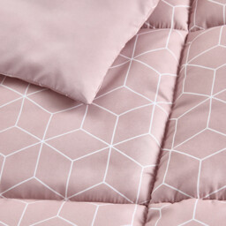 Decio Geometric Microfibre Bedspread - thumbnail 3