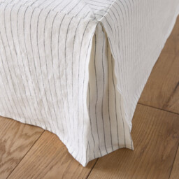 Abella Washed Linen Valance Sheet - thumbnail 2