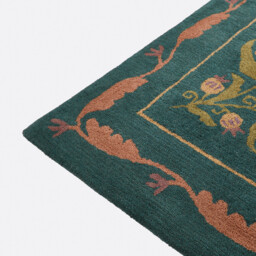 Antonia Floral Print 100% Wool Rug - thumbnail 3