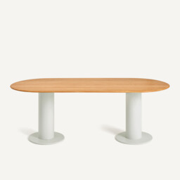 Talmo Table Base in Iron - thumbnail 4