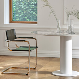 Talmo Table Base in Iron - thumbnail 3