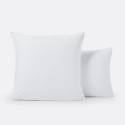 Kids Plain Organic Cotton Percale Pillowcase - thumbnail 1