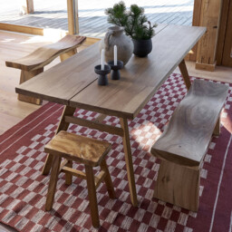 Hathi Suar Wood Bench - thumbnail 2