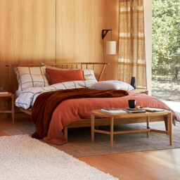 Caspian Bed For 2 in Solid Oak - thumbnail 3