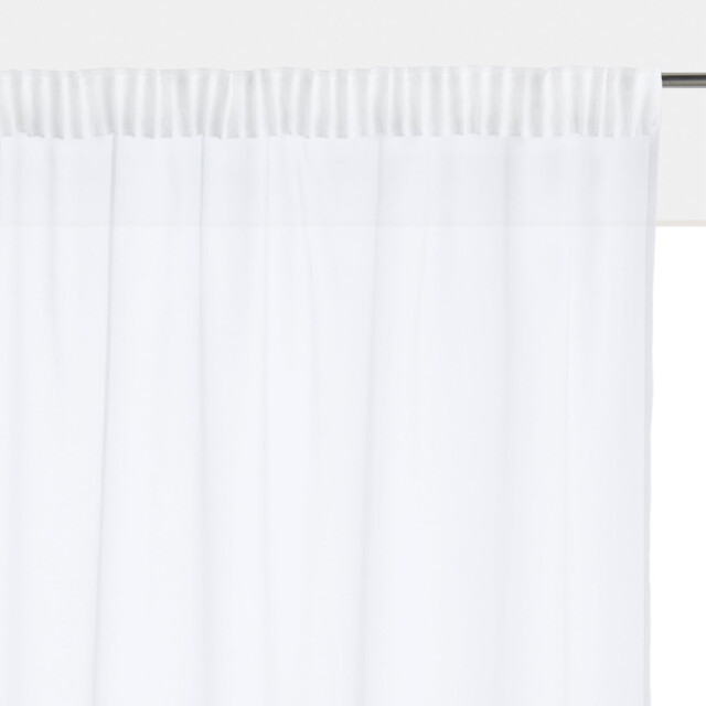 Limpo Voile Panel with Pencil Pleat and Wave