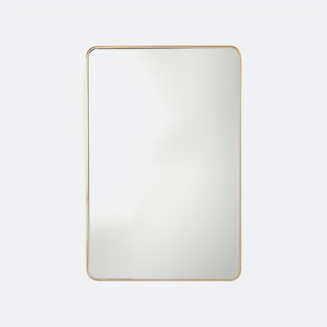 Iodus Rectangular Iron Mirror, Width 60cm X Height 90cm - image 1