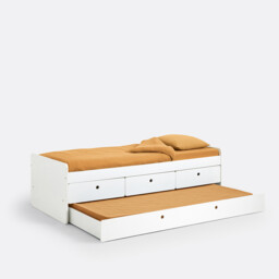 Selisa Storage Trundle Bed with Base - thumbnail 3