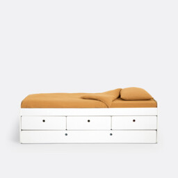 Selisa Storage Trundle Bed with Base - thumbnail 2