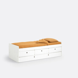 Selisa Storage Trundle Bed with Base - thumbnail 1