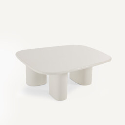 Oreus Solid Acacia Coffee Table, Height 34.5cm