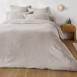 Linot Striped Washed Linen Pillowcase - thumbnail 2