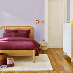 Gano Oak and Veneer Bed with Bed Base - thumbnail 2
