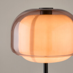 Kinoko Floor Lamp in Coloured Glass - thumbnail 4