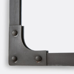 Lenaig Industrial Iron Mirror, 144 X 120cm - thumbnail 4