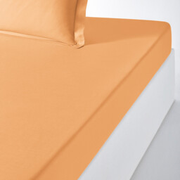 Scenario 30cm High Plain Organic Cotton Fitted Sheet - thumbnail 1