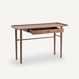 Magosia Solid Walnut Desk - thumbnail 4