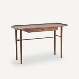 Magosia Solid Walnut Desk - thumbnail 3