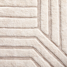 Ponponi Tufted 100% Organic Cotton Child's Rug - thumbnail 3