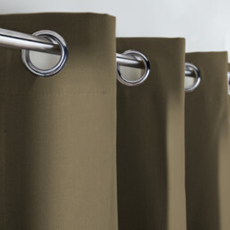 Scenario Blackout Radiator Curtain in Cotton with Eyelets - thumbnail 3