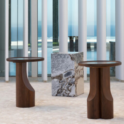 Alcana Marble Side Table - thumbnail 2