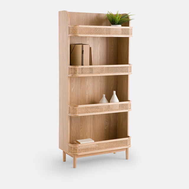 Laora Cane Bookcase - image 1