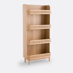 Laora Cane Bookcase - thumbnail 3