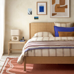 Gani Ceramic/Linen Table Lamp - thumbnail 2