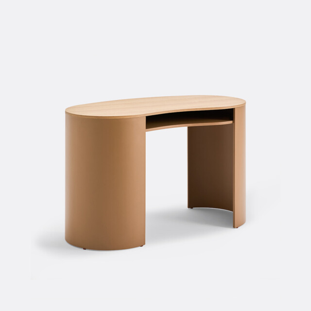 Ozia Oak Veneer Desk - image 1