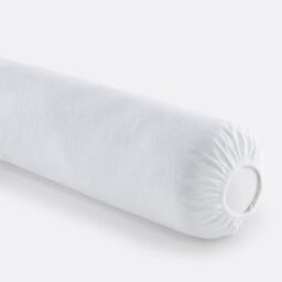 Absorbent 100% Cotton Anti-Allergy Bolster Cover - thumbnail 1