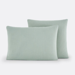 Child's Kumco Pillowcase in Washed Cotton/Muslin - thumbnail 1